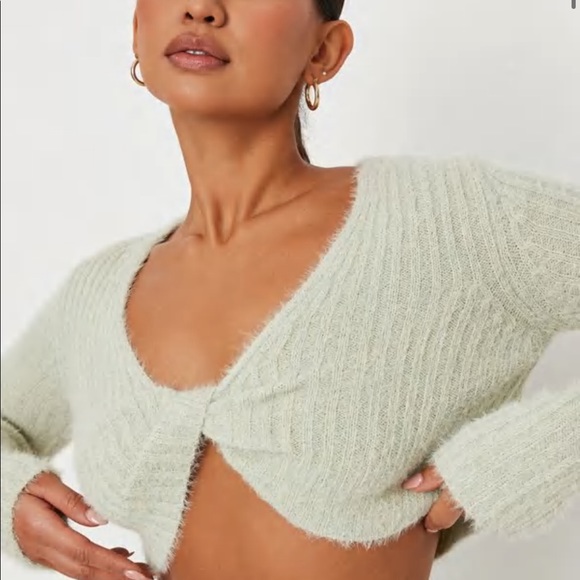 carli bybel x missguided sage co ord - Picture 2 of 5